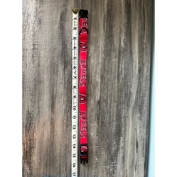 ⭐️4/$15 Los Angeles Angels MLB Dog Collar Size Medium - Picture 7 of 8